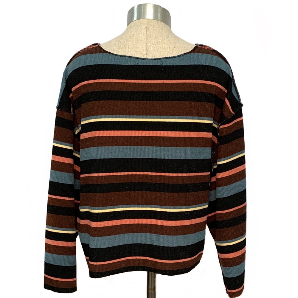 •SOLD•URBAN OUTFITTERS Jax Inside Out Sweater - Picture 5 of 6